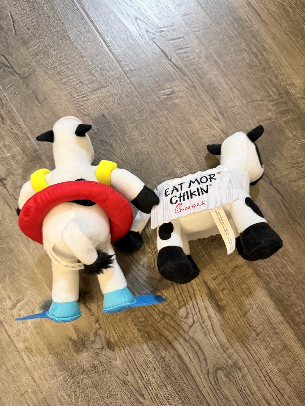 CHICK FIL A Plush Cow Toy - White and Black Kids Toy - Picture 2 of 3